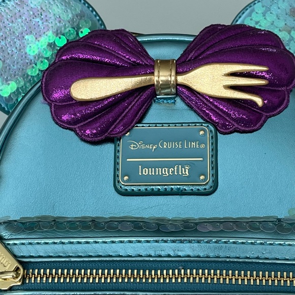 ?‍♀️? Loungefly The Little Mermaid Disney Cruise Line mini backpack main image 8